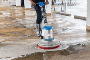 basement floor cleaning services