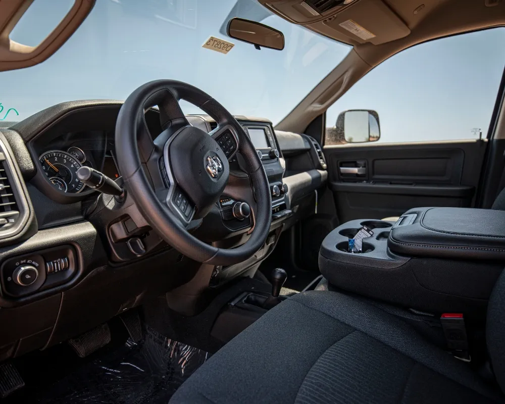 car interior cleaning